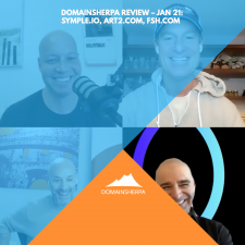 DomainSherpa Review – Jan 21: Symple.io, Art2.com, FSH.com