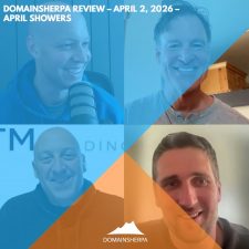 DomainSherpa Review – April 2, 2026 – April Showers